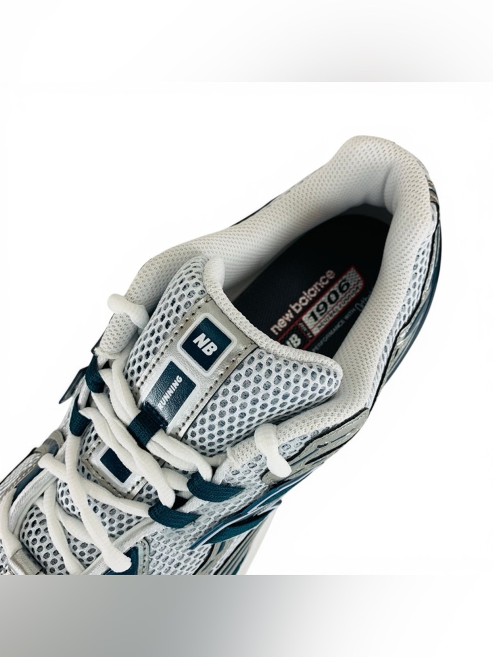New Balance 1906R Silver Metallic Deep Ocean White Men's Shoes Sneakers U1906RCE - Picture 8 of 10